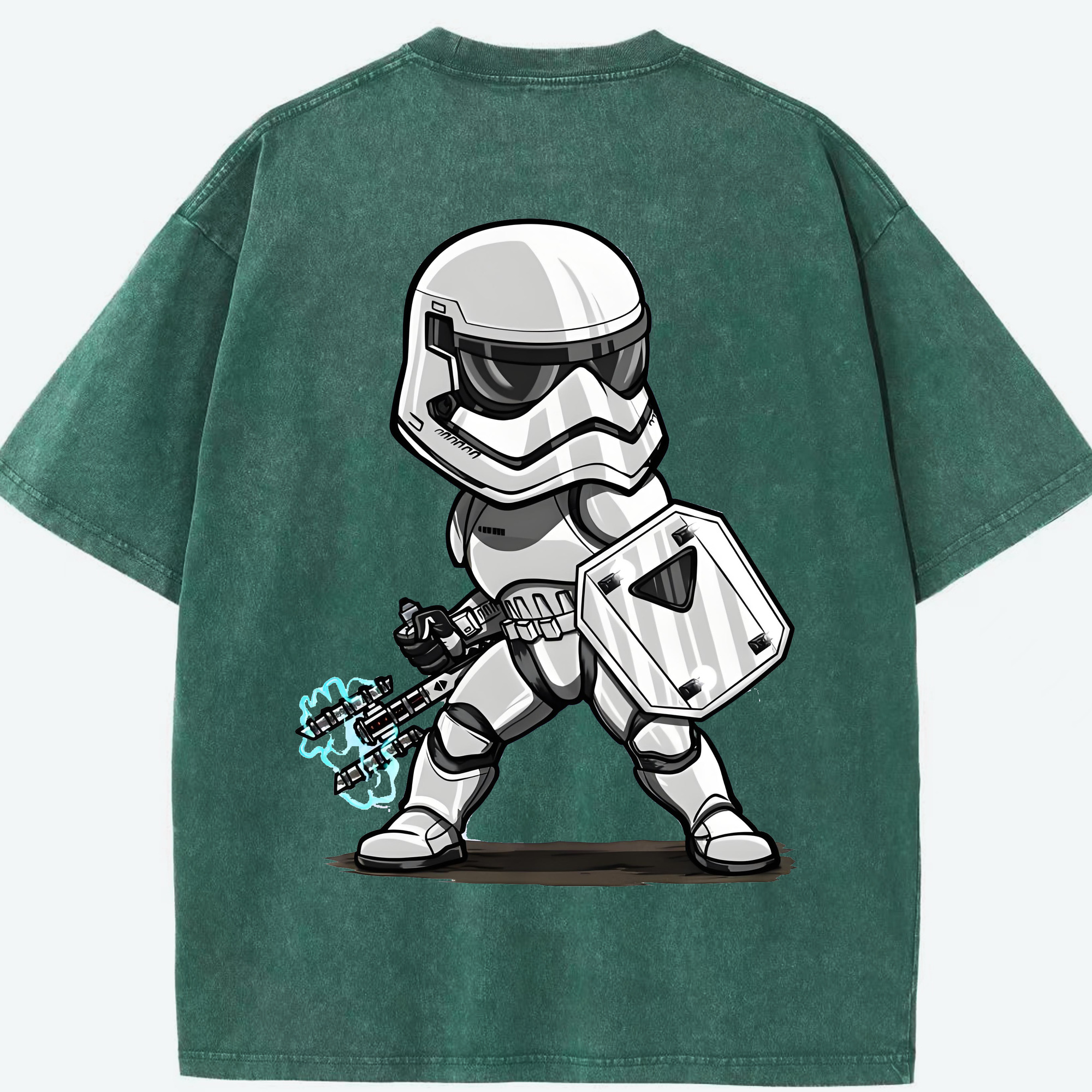（画像用） スター・ウォーズ Star Wars 綿100% ヴィンテージ風 半袖Tシャツ（背面プリント）